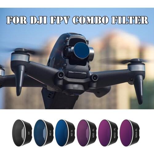 SUNNYLIFE For DJI FPV Combo Filter Drone UV/CPL/NDPL4/8/16/32 Neutral Density Polar Filters Kit Camera Accessories Quadcopter