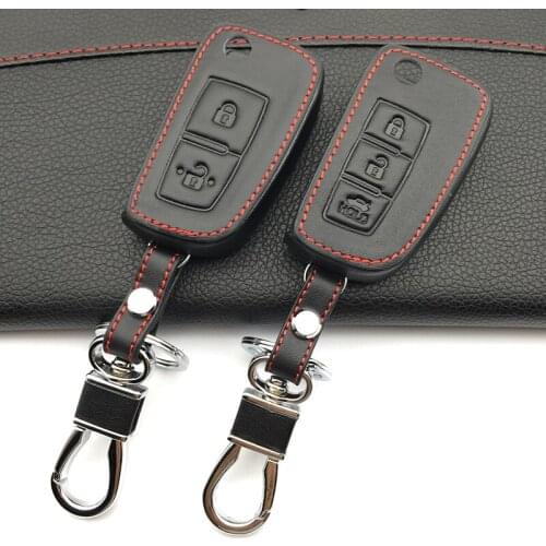 Car styling leather Key Cover 2 Buttons Case For Nissan Qashqai X-trail Murano MAXIMA ALTIMA Juke ect. KEY SHELL ACCESSORIES