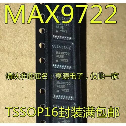 MAX9722 MAX9722AEUE MAX9722AEUE+T IC TSSOP-16