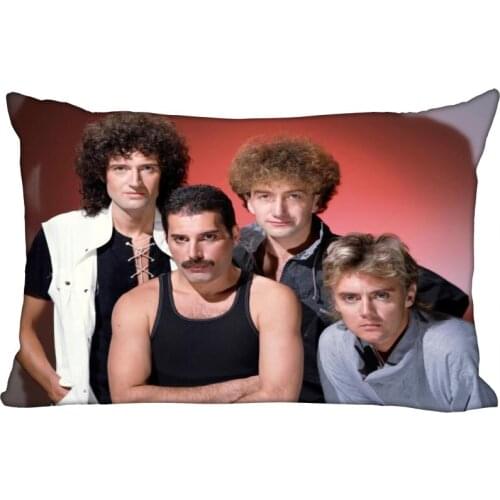 New Queen Pillowcase 45x35cm(One Side)Rectangle Zipper Pillow Case Bright Print Throw Wedding Decorative Pillowcase Cover