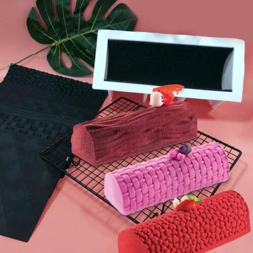 Meibum Main Model and Texture Mat Set Silicone Cake Molds Pastry Decorating Tool Fondant Moulds Mousse Dessert Baking Tools