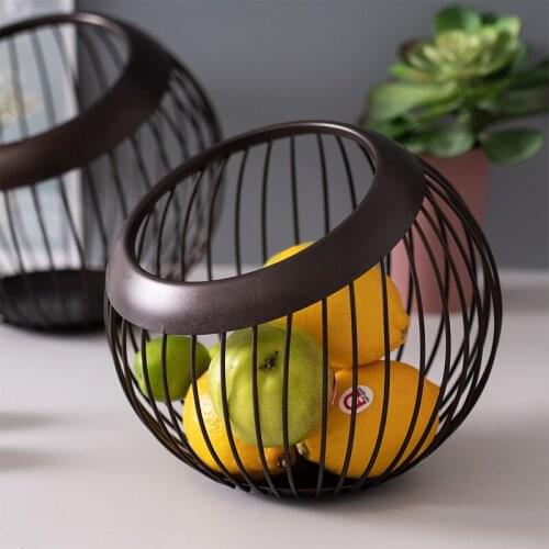 Nordic ins wind fruit basket living room home fruit tray modern minimalist fruit basket coffee table drain fruit pot LB031617
