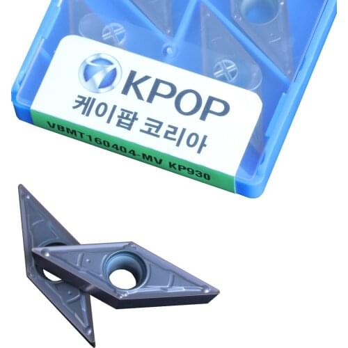 High Quality Turning Tools VBMT160404 MV VBMT VP15TF CNC Lathe Machine Hard Alloy Inserts 10PCS