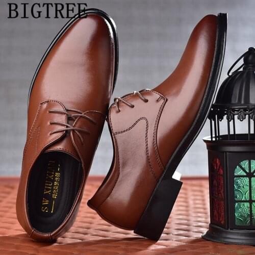 Formal Shoes Men Office Italian Brand Coiffeur Men Leather Dress Shoes Designer Business Shoes Men Classic Chaussure Homme Buty