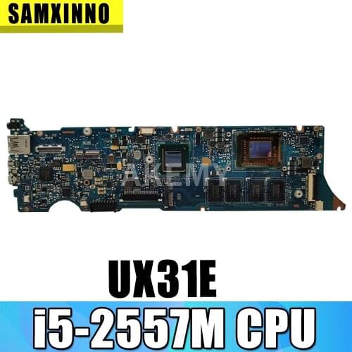 UX31E Motherboard 4GB i5-2557M For Asus UX31E Laptop motherboard UX31E Mainboard UX31E Motherboard test 100% OK