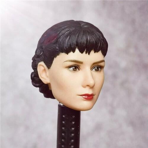 1/6 Scale Female Soldiers Movie Stars Beauty Head Sculpture Suitable for 12inch Action Figure Body Toy