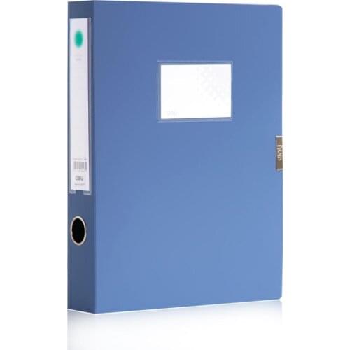 1pcs The office supplies of the Deli file box 3 inch A4 sticky file box 5623 data box