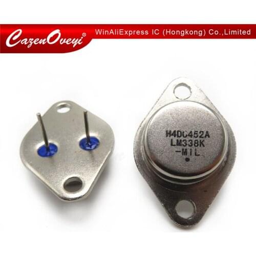 2pcs/lot LM338K LM338 TO3 TO-3 voltage regulator IC new original In Stock