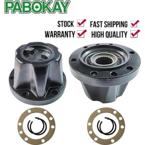 2 pieces x FOR SUZUKI Samurai Sierra Vitara manual Free wheel locking hubs B030 AVM538 Material: Aluminum alloy