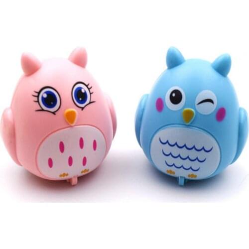 5Pcs Fall Resistant Cartoon Animal Model Inertia Pull Back Car Kids Puzzle Toys