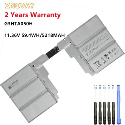 ZNOVAY G3HTA050H NewG3HTA050H Laptop battery For Microsoft Surface BOOK 2 G3HTA049H 11.36V 59.4WH/5218MAH