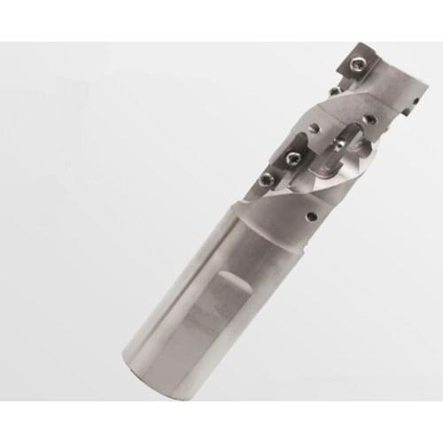 BAP300R rough cutting straight shank corn milling cutter APMT1135 carbide insert clamping milling cutting edge right angle