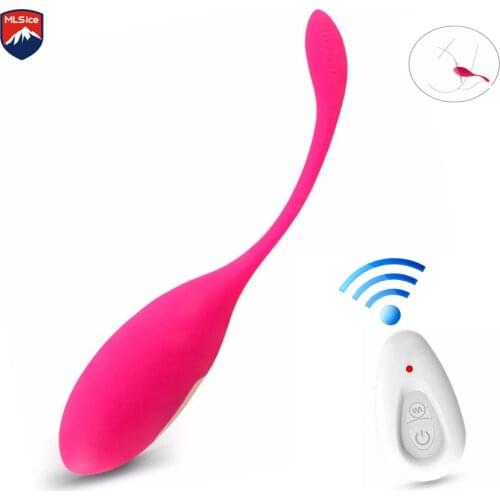 Wireless Remote Control Vibrator Clitoris Stimulator Silicone Bullet Egg Rechargable Exercise Vaginal Balls Sex toys for woman