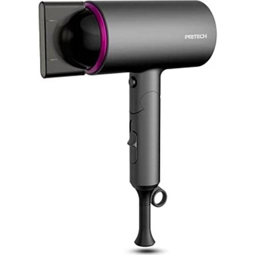 Xiaomi Pritech Hair Dryer Hair Styler Professional Foldable Portable Clothes Dryer 1400W Hairdresser Dark Gray Xiaomi for Home