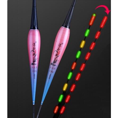 Funhe Smart Fishing Floats Gravity Sensor LED Electric Glowing Luminous Floats Buoy Night Light Fishing Bobbers Accessory