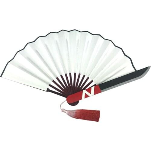 Game Identity V Michiko cosplay prop hand fans Red Butterfly halloween party Game ourdoor decorations free shipping