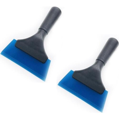 2pcs/lot Car Cleaning Tool Window Tint Vinyl Clean Water Wiper Snow Ice Scraper Car Film Wrap Tool Kit