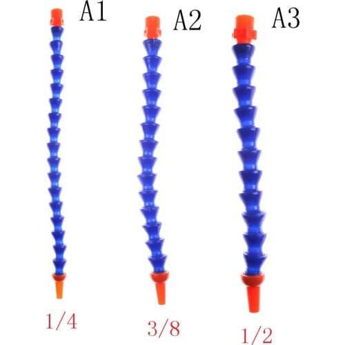 1/4'' 3/8" 1/2" Thread 30cm Blue Spark Plug Tube Condenser Universal Lathe Machine Bamboo Pipe Water Pipe Plasti Cooling