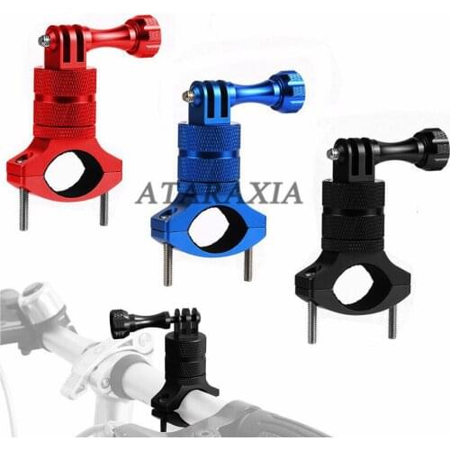 Motorcycle Bicycle Mount Rotatable Bike Handlebar Mount Holder Adapter Bracket for Gopro Hero 5 6 7 SJ6000 Xiaoyi2 Action Camera
