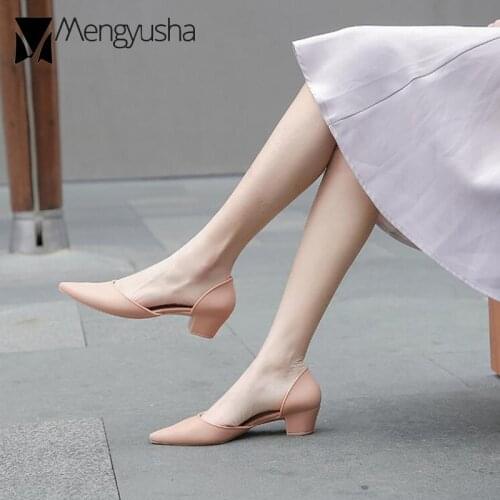 Mengyusha Shoes With Medium Heels