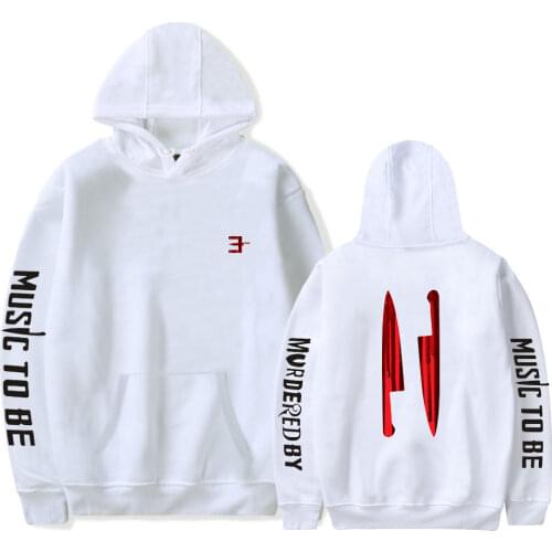 Music To Be Murdered By Eminem MTBMB Album Logo Fashion New Arrival Harajuku Women/men Cool Hooded Sweatshirt