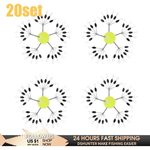 10/20set/Lot Highly Black Rubber Oval Stopper Fishing Float Group Set High Quality Rubber Space Beans For Fishing Accessories