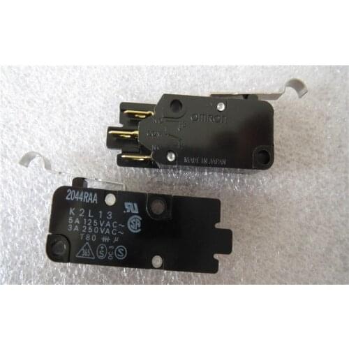 Original new 100% K2L13 micro switch 3pin with handle pulley stroke touch switch 3A250VAC