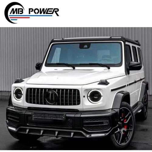 G class Blade II front lip fit for W464 W463A G63 style Blade II style PP material front lip spoiler 2019-2020y