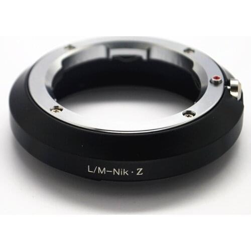 LM-Z Lens Mount Adapter Ring for Leica M LM Zeiss M VM Lens to Nikon Z7 Z6 Camera Body Adaptor