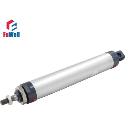 Aluminum Alloy MAL Type Pneumatic Cylinder 32mm Bore 25/50/75/100/125/150/200/250/300mm Stroke Single Rod Air Cylinder