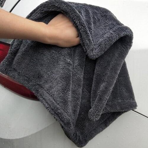 Car Wash Towel Portable Double-sided Absorbent Automobile Clean Braided Cloth Car Wash Towel