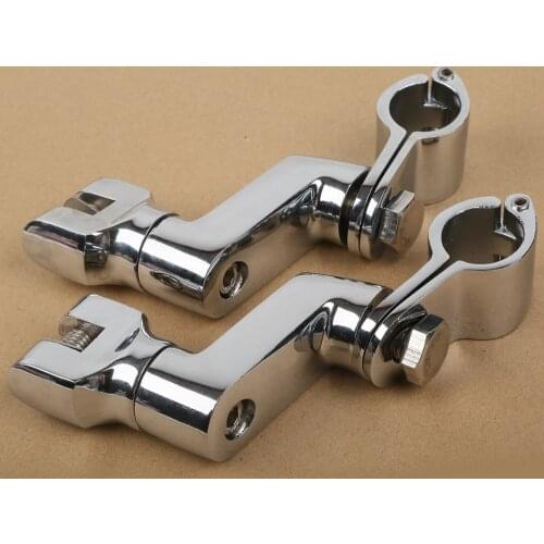 Motorcycle Universal Chrome Front Foot Rest FootPeg Footrest Peg For Honda Goldwing GL1800 GL 1800 2001-2012