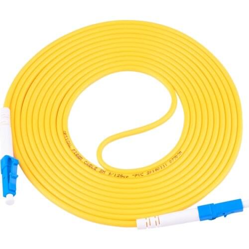 10pcs/ Lot LC/UPC-LC/UPC simplex 2.0mm fiber optic patch cord singlemode 1M 2M 3M 5M 10M 20M 30M