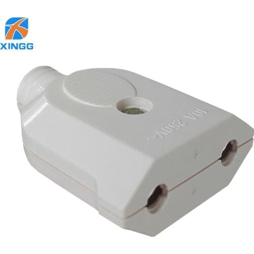 250V 10A EU European Plug Adapter AC Electrical Power Adapter CEE 7/3 Rewireable Female Socket Outlet Schuko