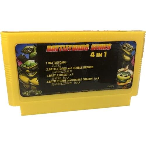4 in 1/Battletoads and hack/Battletoads doubledragon and hack For 60 pins games player
