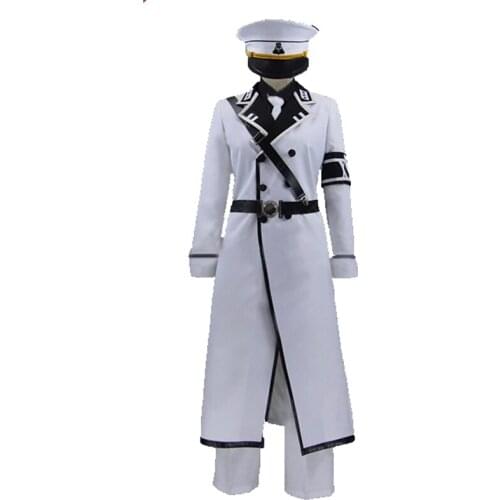 Aoharu x Machinegun Takatora Fujimoto New in Stock Cosplay Costume with hat 11