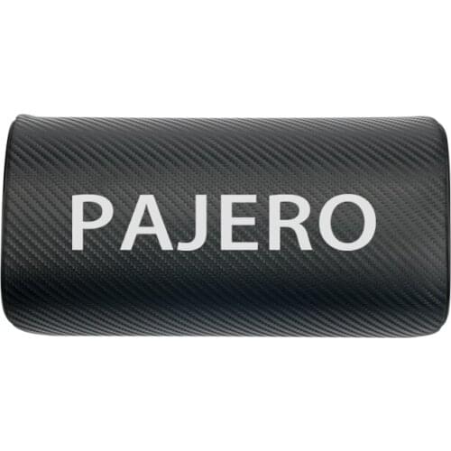 Car Styling For Mitsubishi Pajero car accessories New Arrival car neck pillows both side pu leather single headrest 1pcs