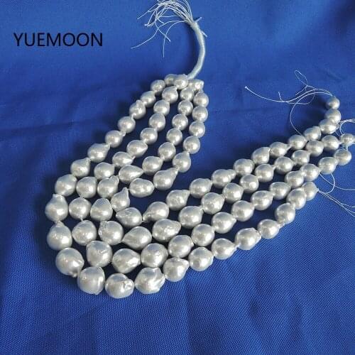 Baroque pearl beads,100% freshwater loose pearl with baroque shape, BIG BAROQUE shape pearl .13-17 mm