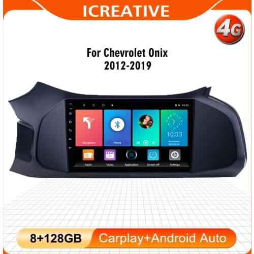 For Chevrolet Onix 2012-2019 2 Din Car Radio Android 8.1 9 inch Touch screen GPS Navigation Multimedia Player