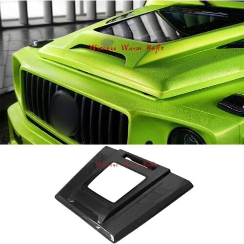 For W463 engine cover Carbon Fiber / FRP Engine Hood Transparent Bonnets For Mercedes-Benz G class W463 engine bonnet 09-18