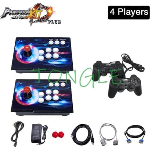 Pandora Saga Box 12 plus 3188 in 1 Save Function Zero Delay Retro Arcade Game Console 4 players Joystick Controller 3D Games