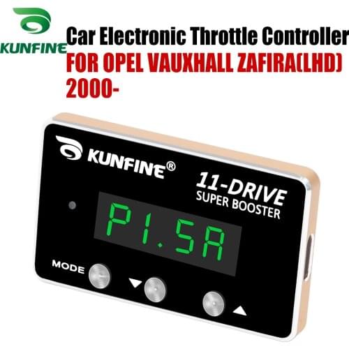 KUNFINE Car Electronic Throttle Controller Racing Accelerator Potent Booster For OPEL VAUXHALL ZAFIRA LHD 2000-After Tuning Part
