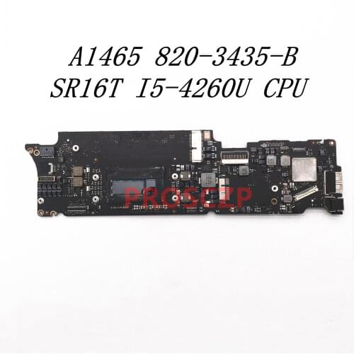 For APPLE A1465 Laptop Motherboard With SR16T I5-4260U CPU 820-3435-b 100% full Working well