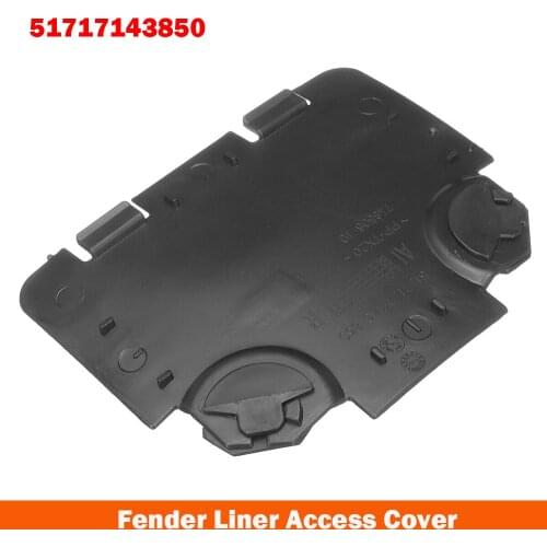 Front Right /Left Wheel Fender Liner Arch Headlight Bulb Access Panel Cover For BMW E82 E88 E90 E91 325I 51717143850 51717143849