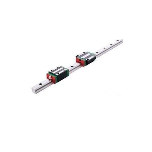 CNC Guide Rails 1pcs HIWIN HGR20 Linear Rail 1600mm + 2pcs HGW20CC carriage