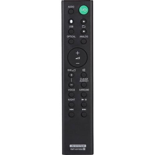 New Smart TV Remote Control Replacement Soundbar Remote Control for SONY HT-CT80 SA-CT80 HTCT80 SACT80 Sound Bar TV Controller