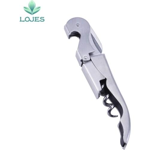 Portable Professional Stainless Steel Wine Opener Multifunction Screw Corkscrew Wine Bottle Opener Kitchen Cook Tools