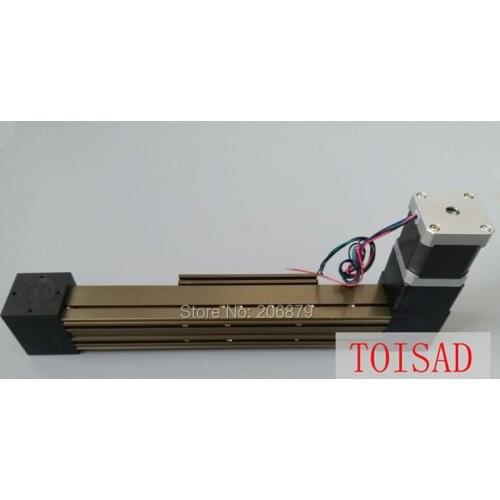 MF 3M Timing Belt Effective Stroke Lenght 1000mm Linear Slide Module Guide Sliding Rail Systems +57 Nema 23 Stepper Motor CNC