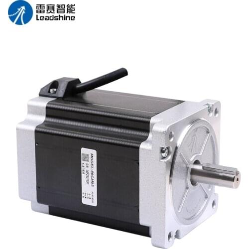 86CM85 Leadshine NEMA 34 stepper motor with 8.5N.m (1204 oz-in) holding torque 2 phase step motor 4 wires shaft size 12.7mm