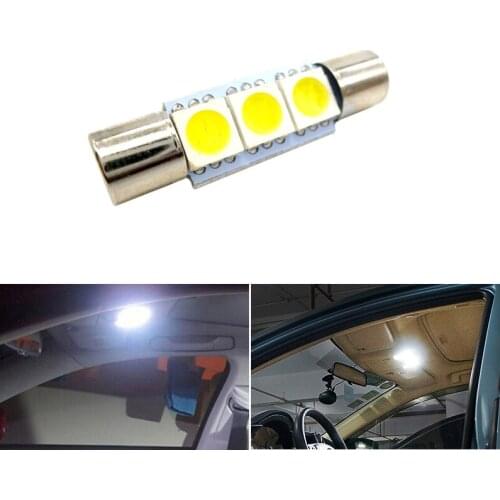 28mm 29mm led Car light C5W C10W Interior light Festoon Vanity Mirror Sun Visor Lights Bulb Lamp Door Dome Reading Lamp 12V